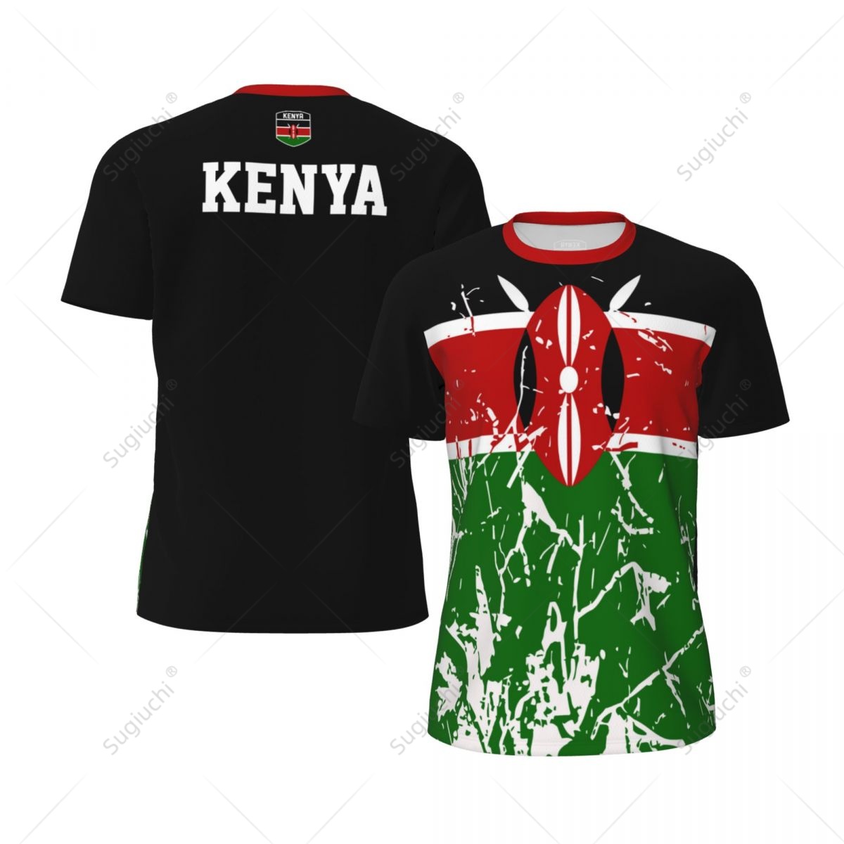 Cycling Gear Kenya - Desain Eksklusif Bendera Kenya 3D Print
