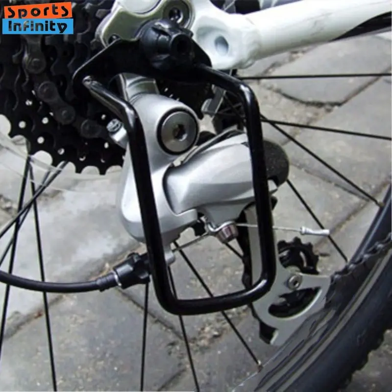 Cycling Gear Black - Perlengkapan Pelindung Derailleur Belakang Sepeda Jalan