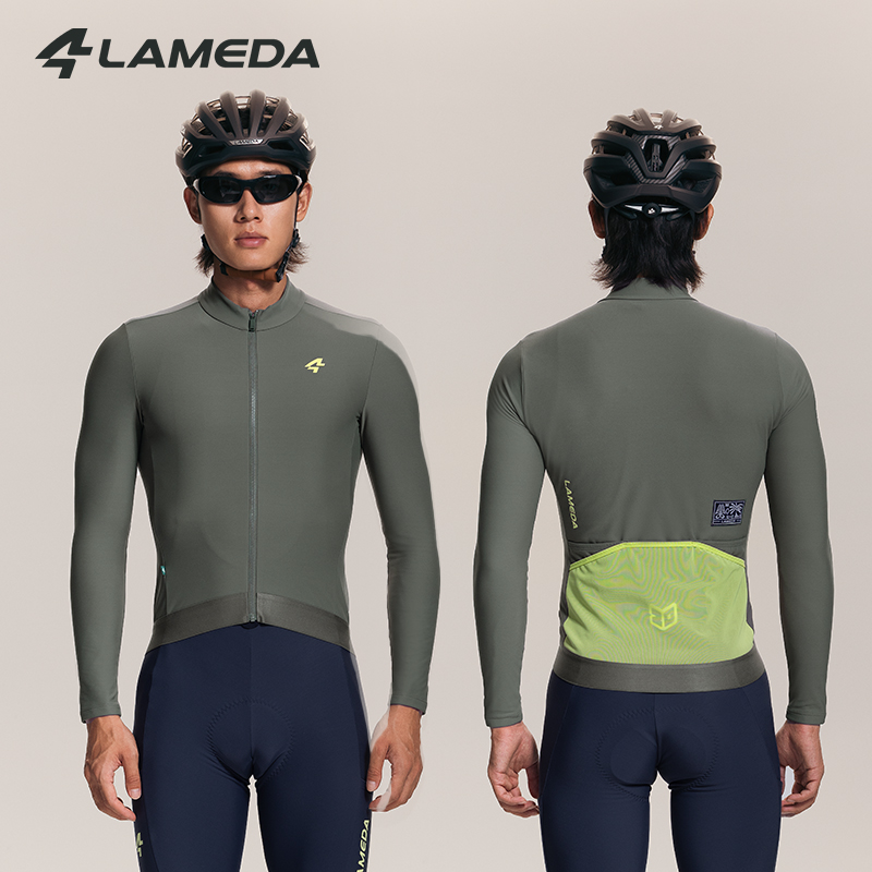 Cycling Gear Weather - Jersey Sepeda LAMEDA Winter Fleece Pria