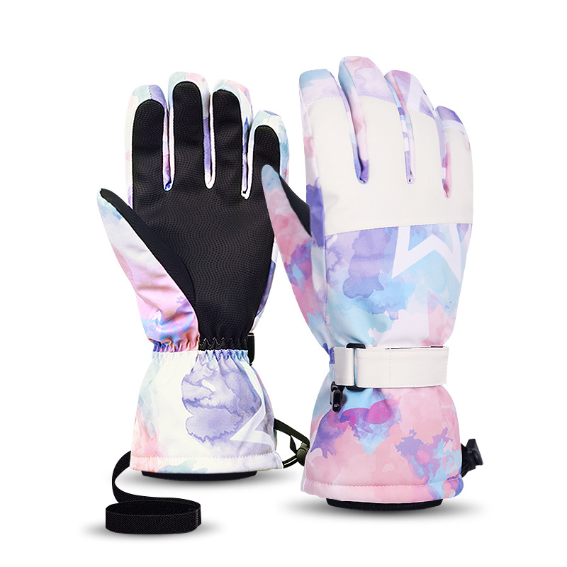 Cycling Gear Weather - Sarung Tangan Bersepeda Musim Dingin Sarung