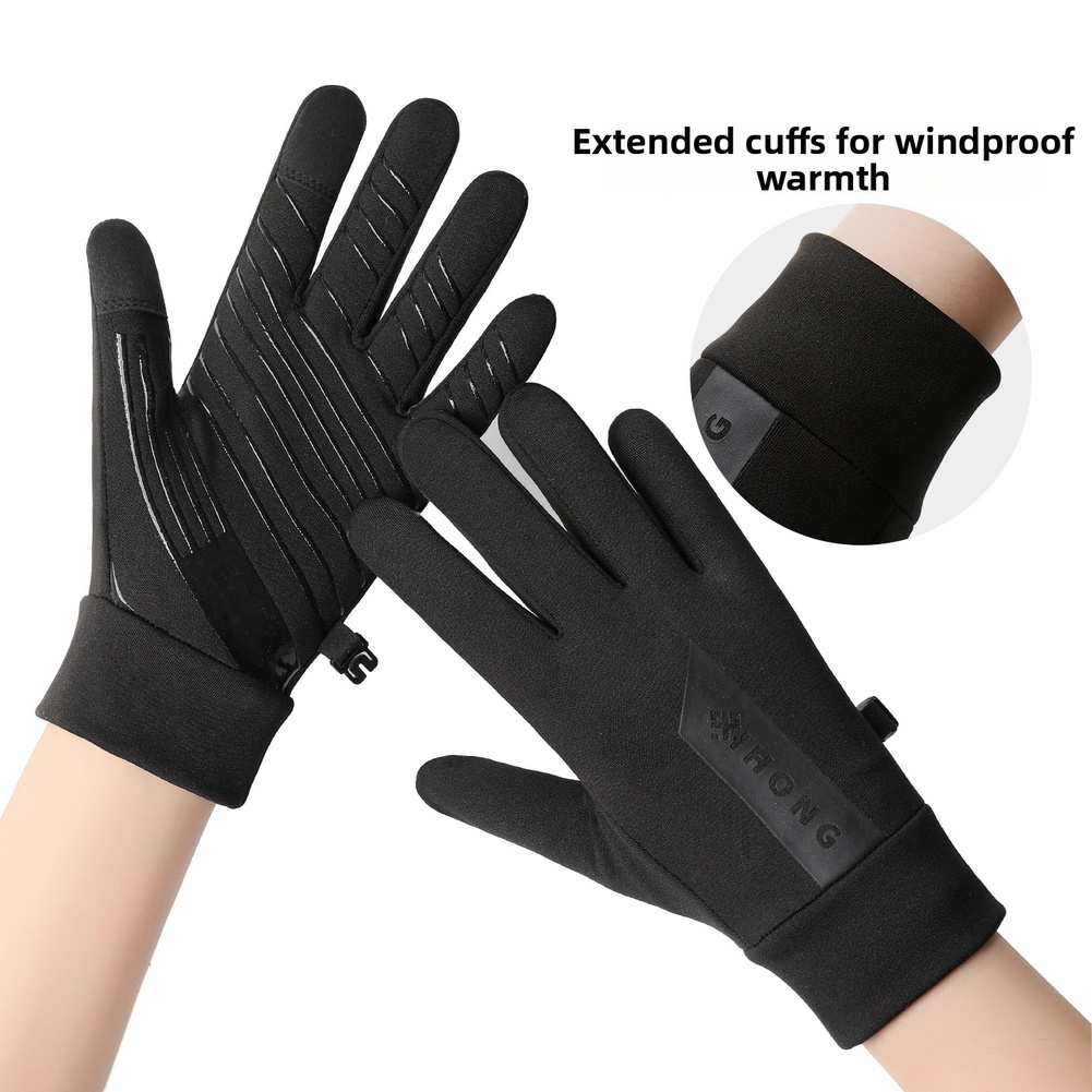 Cycling Gear Weather - Sarung Tangan Layar Sentuh Musim Dingin