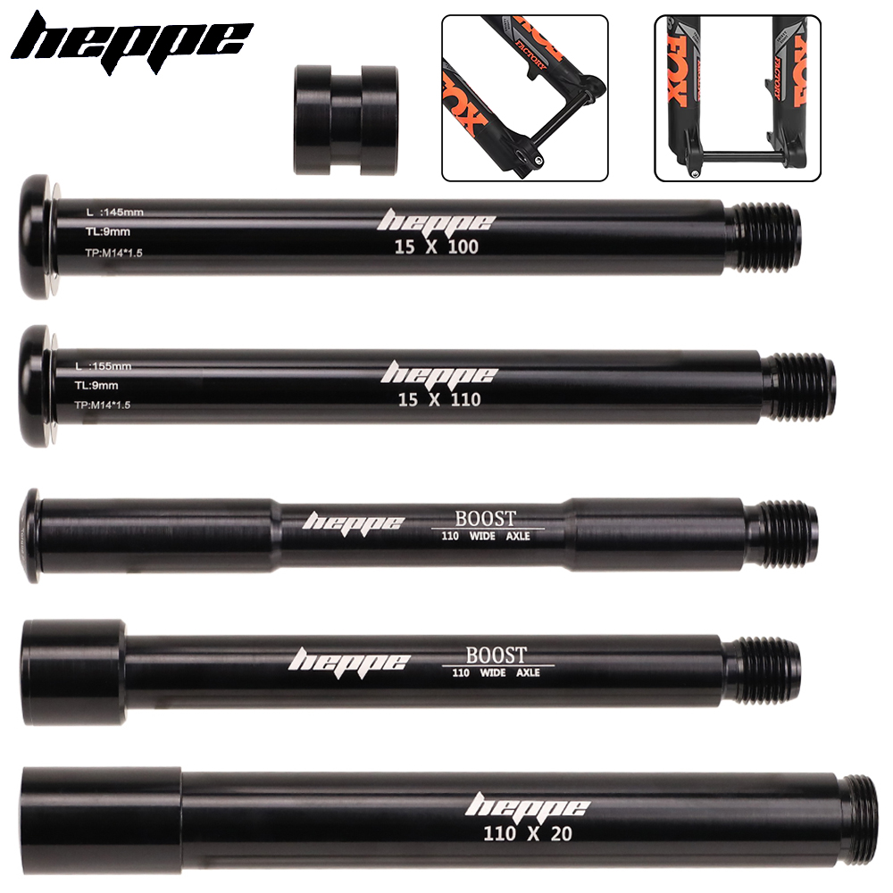 Quick Release Skewer - As Roda Depan Sepeda HEPPE 15x100/110