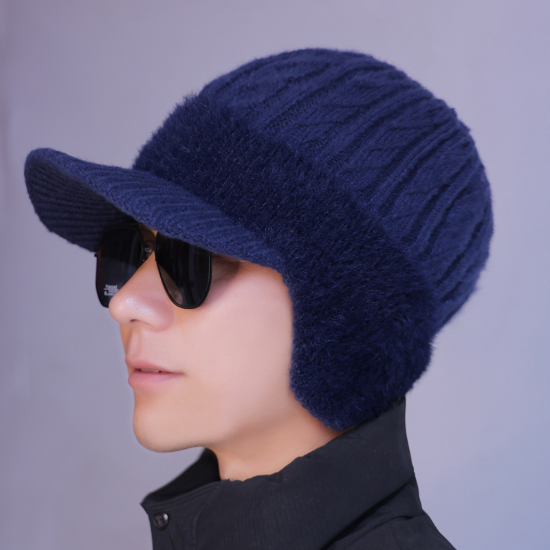 Cycling Gear Weather - Topi Musim Dingin Berlapis Fleece Tahan