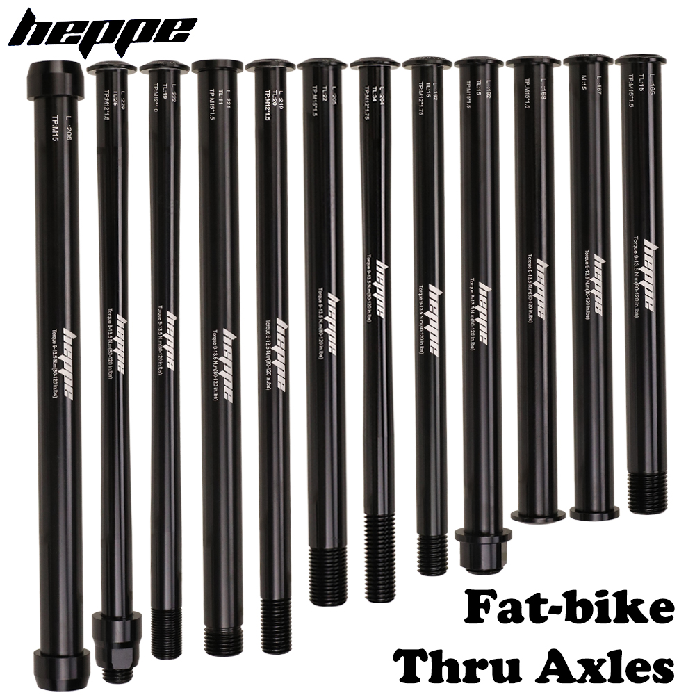 Quick Release Skewer - HEPPE Fatbike Thru Axle, Hub Sepeda