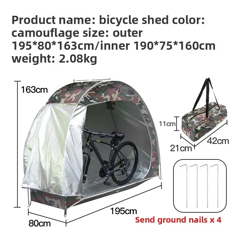 Tenda Penyimpanan Sepeda Porta - Cycling Gear You Need ulasan dan harga