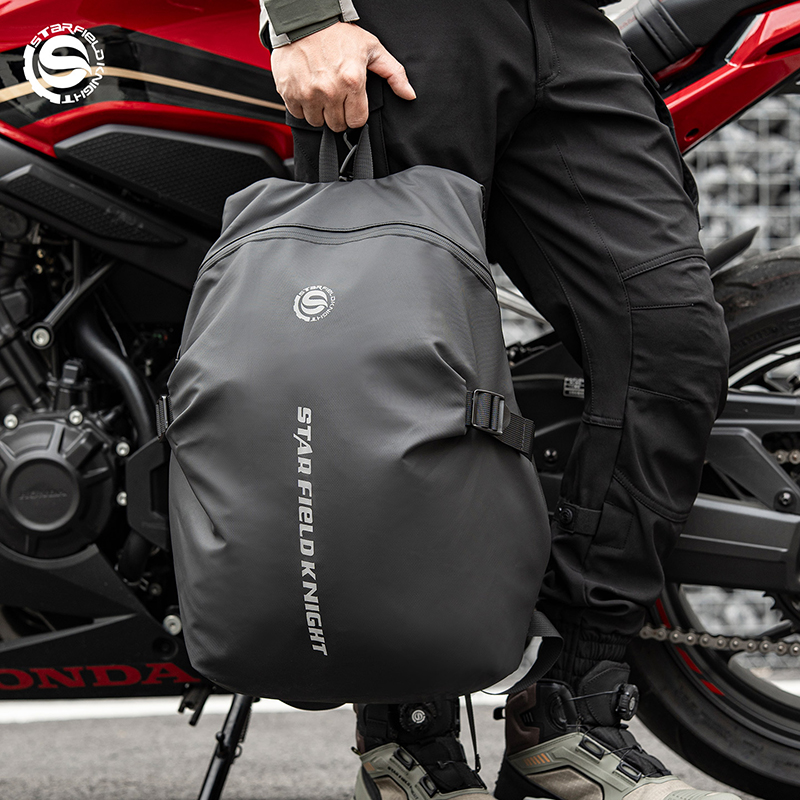 SFK Tas Helm Sepeda Motor Rans - Cycling Gear Inches ulasan dan harga