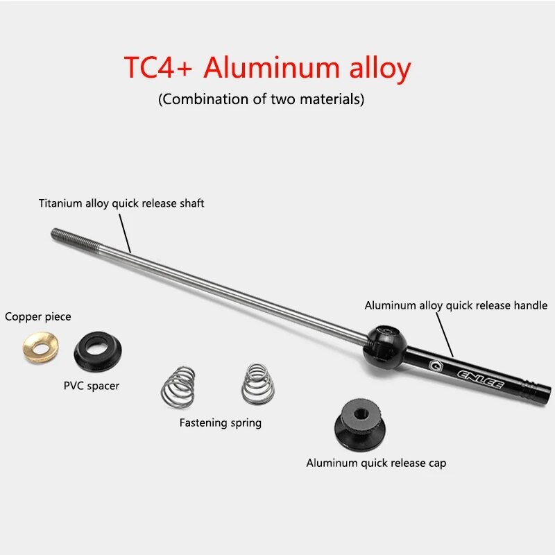 ENLEE Titanium Ti Skewer tuas  - Quick Release Skewer ulasan dan harga