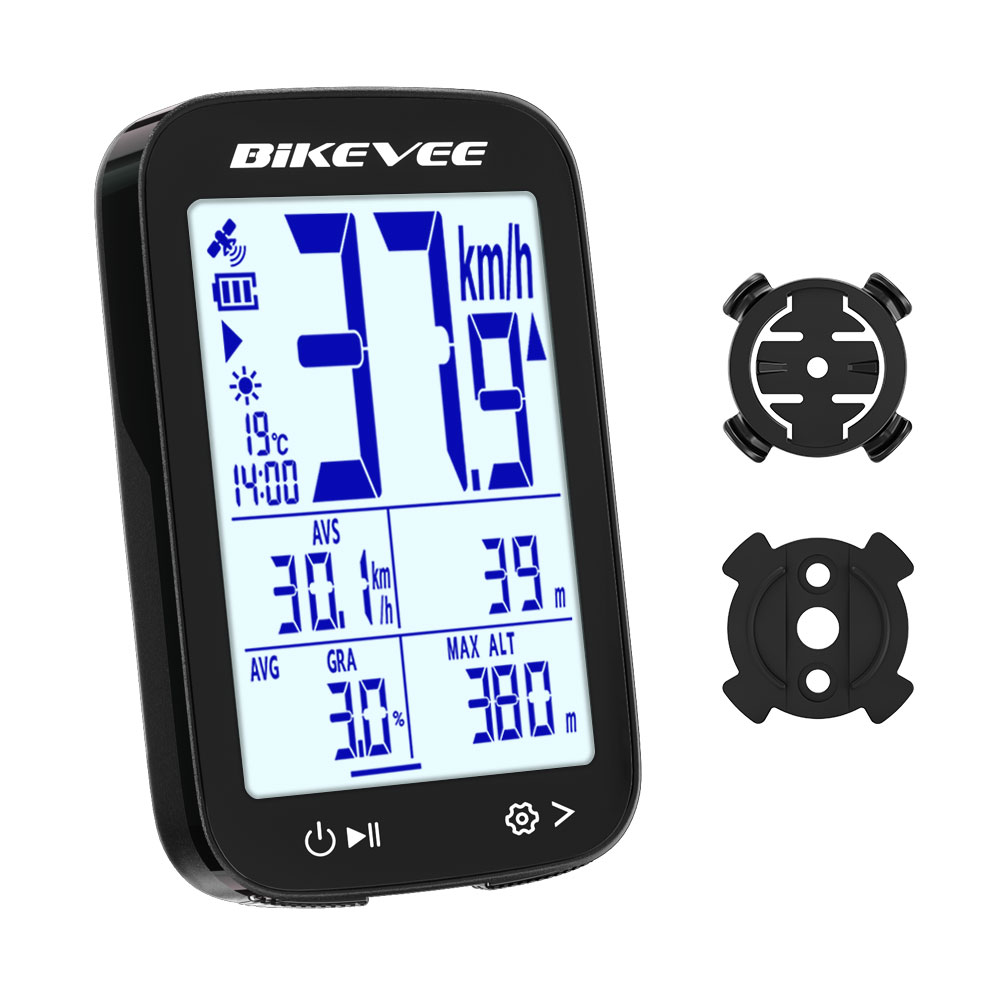 Bikevee Komputer Sepeda Nirkab - Cycling Gear Rack ulasan dan harga