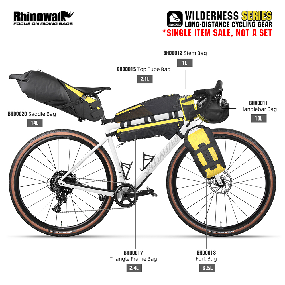 Rhinowalk tas sadel sepeda jar - Cycling Gear You Need ulasan dan harga