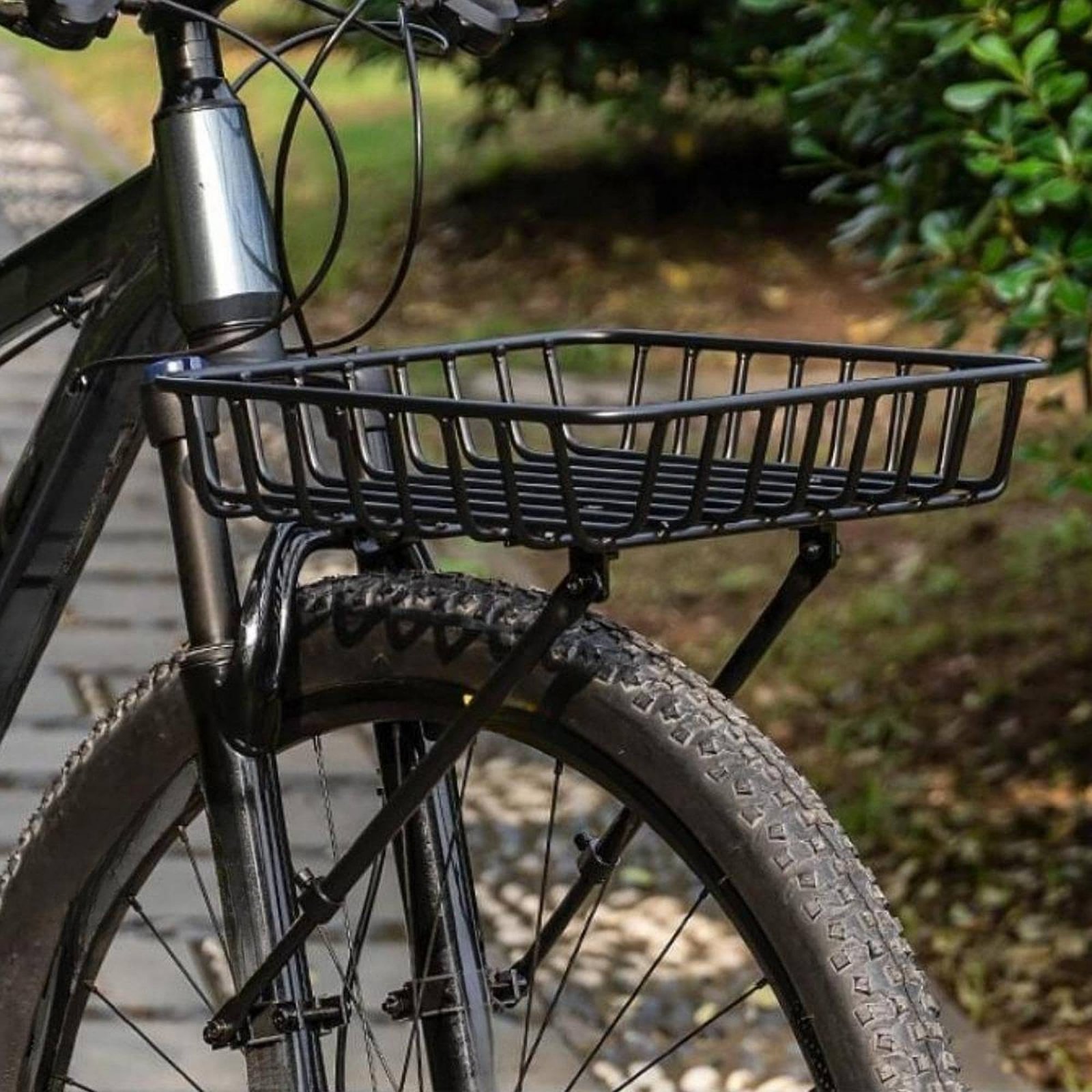 Keranjang Depan Aluminium Ring - Cycling Gear Rack ulasan dan harga