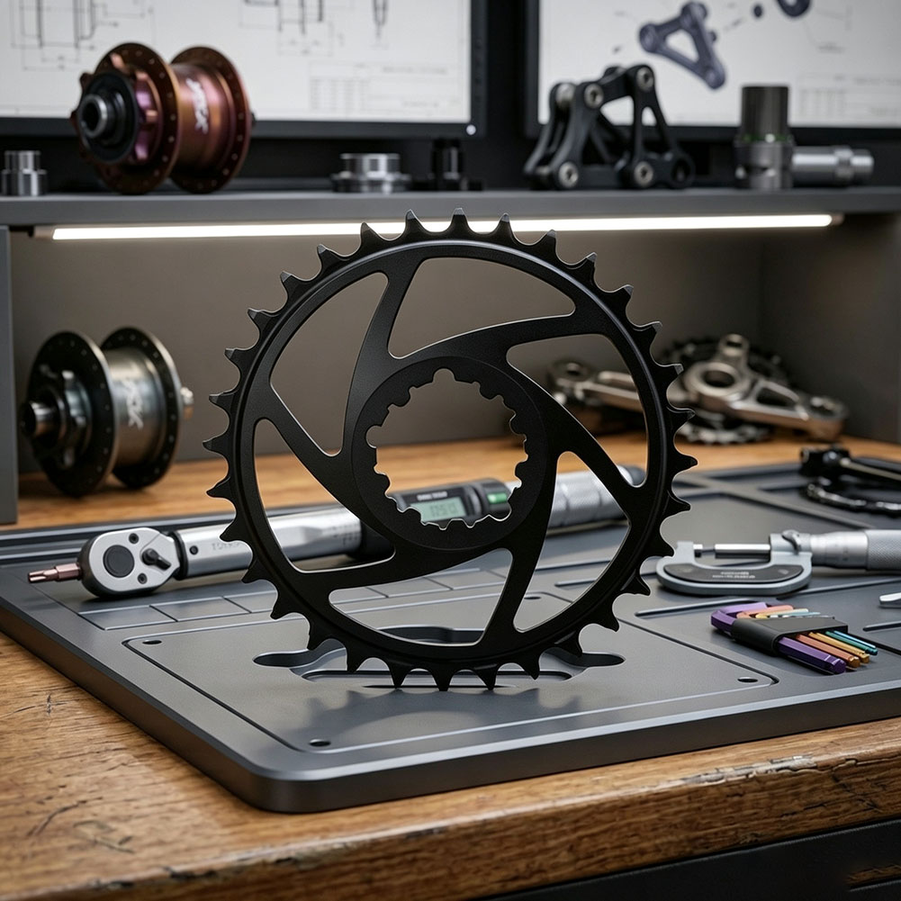 Rantai Offset 6mm Untuk Sistem - Cycling Gear Black ulasan dan harga