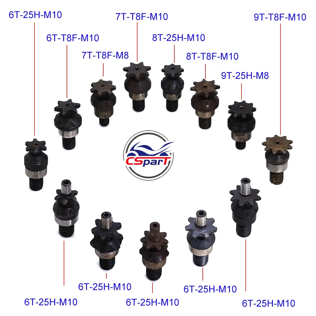 6T 7T 8T 9T 25H T8F M8 M10 Ran - Cycling Gear Rack ulasan dan harga