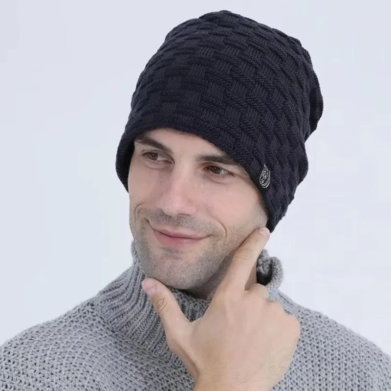 Topi Beanie Musim Dingin Pria  - Cycling Gear Weather ulasan dan harga
