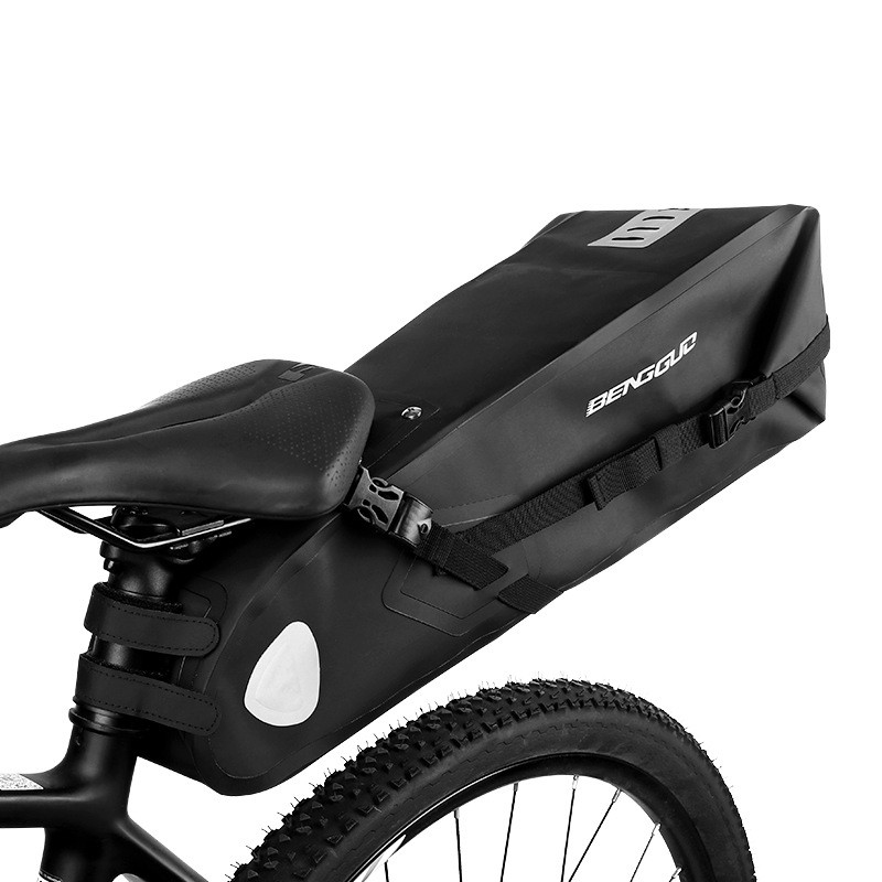 1 Buah Tas Sadel Sepeda PU Hit - Cycling Gear Black ulasan dan harga