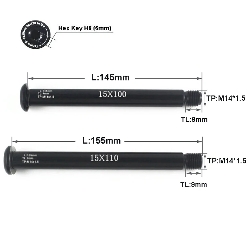 Sepeda Melalui Poros 100/110 P - Quick Release Skewer ulasan dan harga