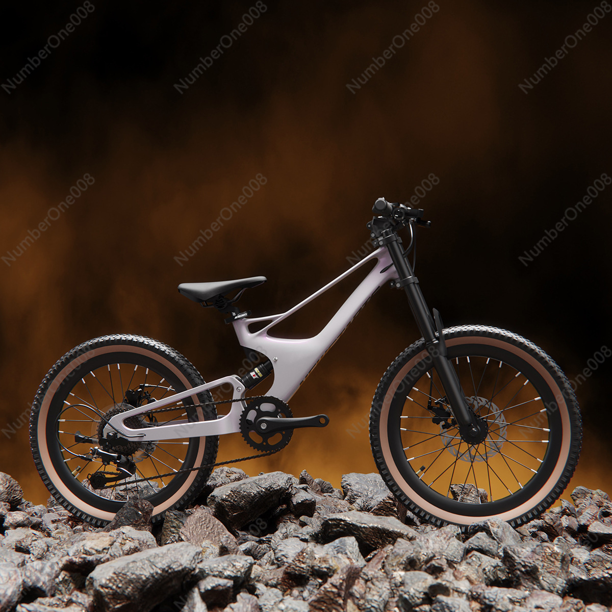 Sepeda Gunung Alloy Soft Tail  - Cycling Gear Inches ulasan dan harga