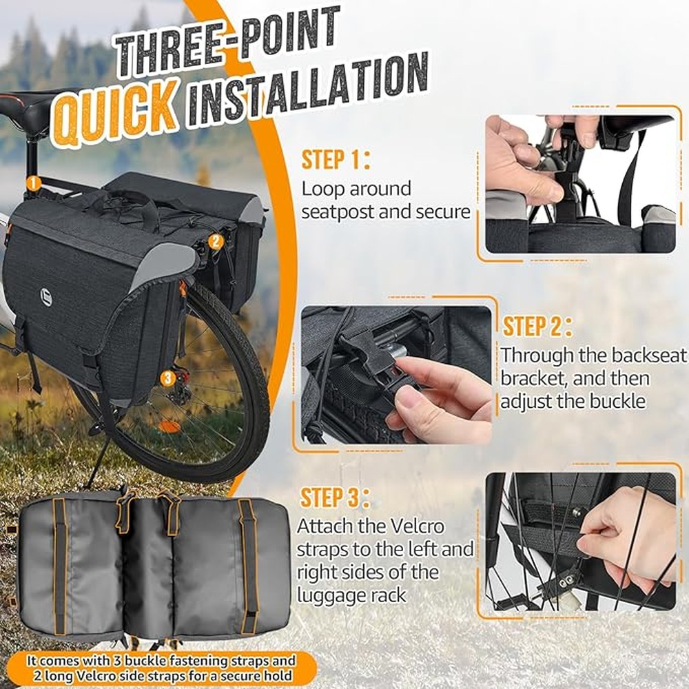 Tas Samping Sepeda untuk Berbe - Cycling Gear You Need ulasan dan harga