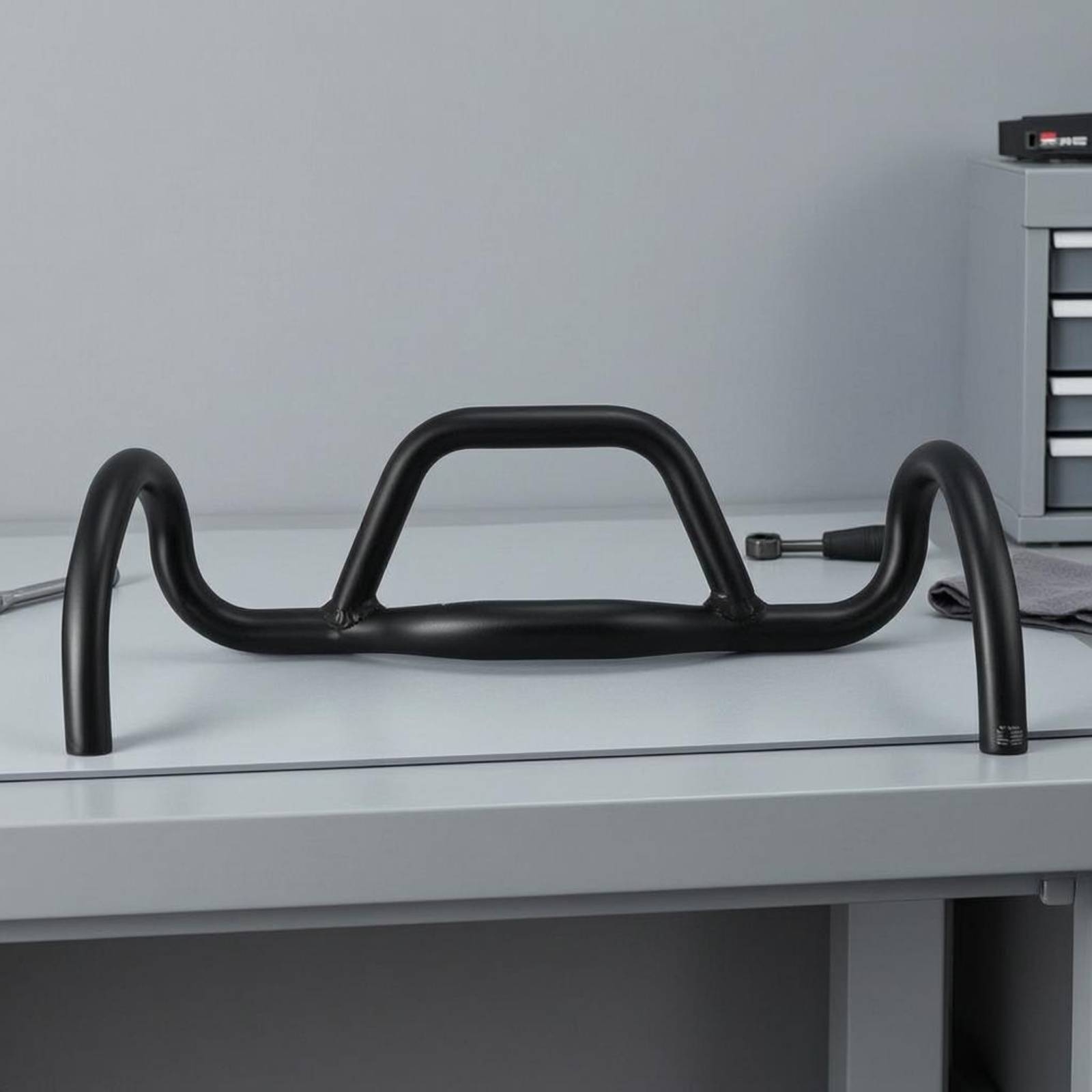 Stang Aluminium 31.8 Mm Clamp  - Cycling Gear Black ulasan dan harga