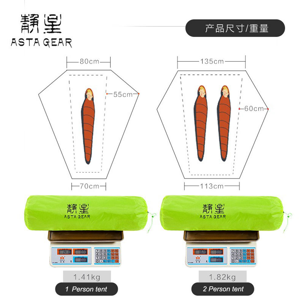 Tenda Camping Ultralight ASTA  - Cycling Gear You Need ulasan dan harga